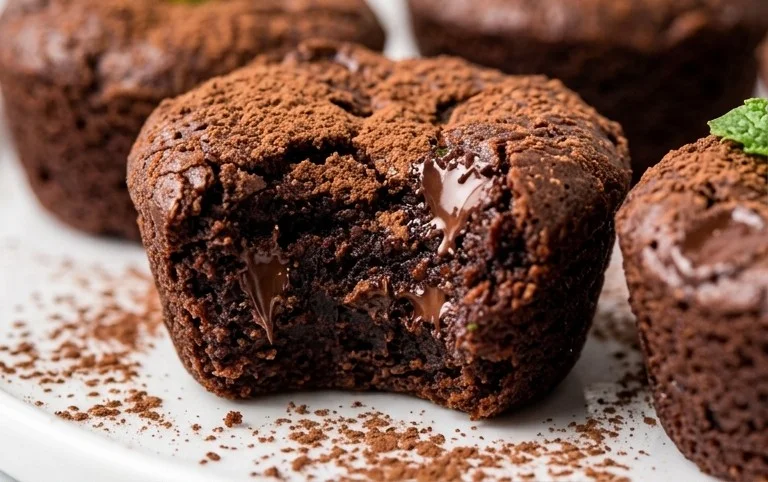 Chocolate Black Bean Brownie Bites