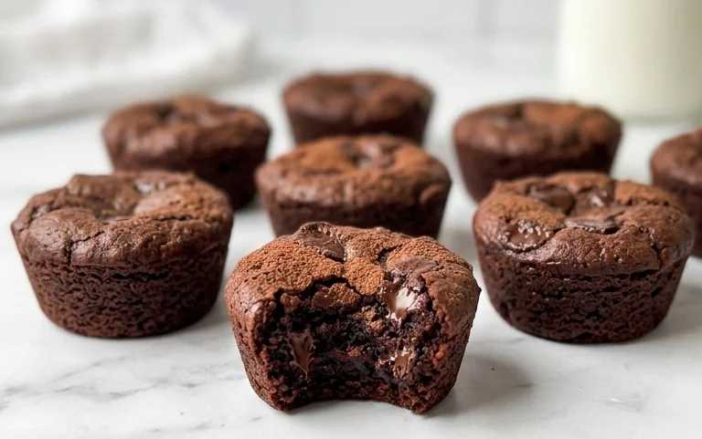 Chocolate Black Bean Brownie Bites