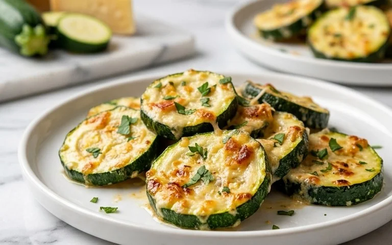 Creamy Parmesan Zucchini