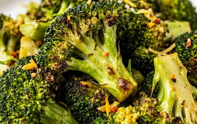 Oven Roasted Broccoli (Baked Broccoli)