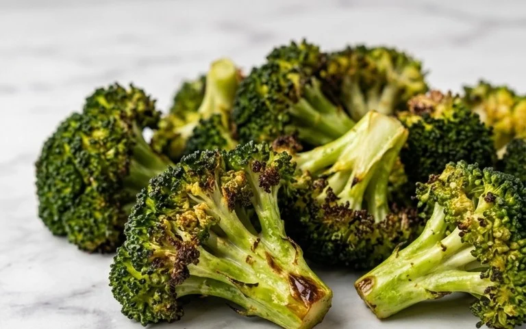 Oven Roasted Broccoli (Baked Broccoli)
